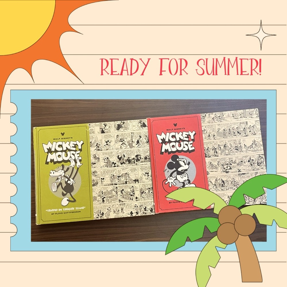 Disney Fantagraphics and Tresure Island Comics
